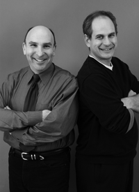 Avery Saltzman and David Eisner, Co-artistic directors of the Harold Green Jewish Theatre Company image